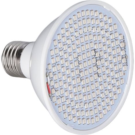 Ampoule LED E27 pour plantes, lumière rouge et bleue, idéale pour la culture de semis en intérieur (85-265 V, culot E27, 200 ohms) (1/5)