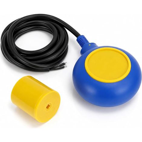 Interrupteur à Flotteur 16A 250V pour Pompe Immergée, Câble 2m (1/5)