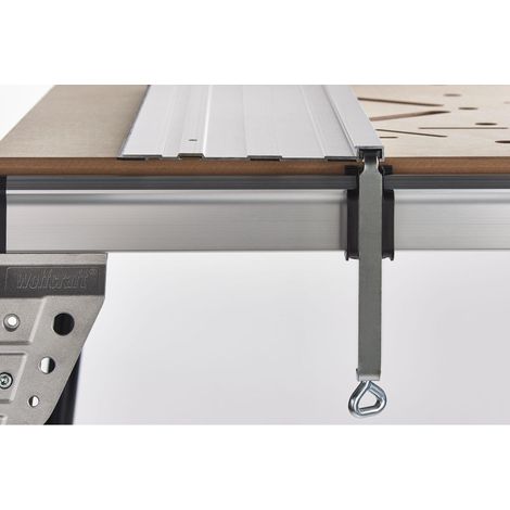 Wolfcraft Šroubové svorky 2 ks pro lištu FKS 145 pro stoly Master 6897000 (1/5)