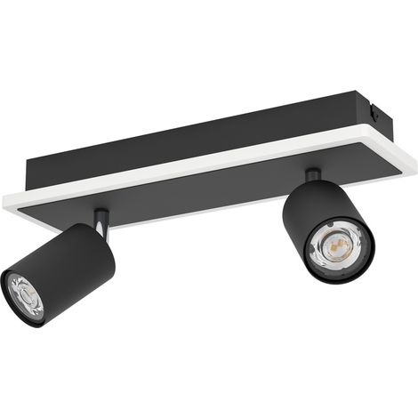 Spot LED au plafond Rimbocchi 1 2L - noir - orientable - 901635