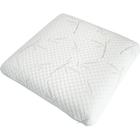OLYMPE LITERIE Oreiller 60x60 cm SERENITE Mousse avec mémoire de forme