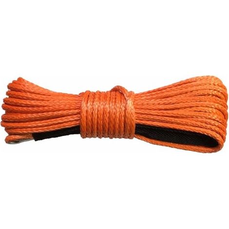 Corde synthétique 5mm x 13.5m – ROPE5MM – Résistance à la rupture 2000Kg – Pour treuils et usages intensifs (1/3)