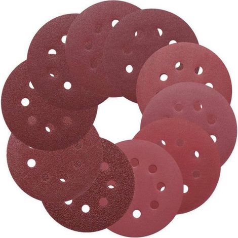Disques de Ponçage Papier Abrasifs 125mm Ponceuse à Grains 800 – 20 Disques 8 trous (1/5)