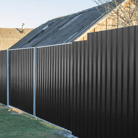129cm L Set of 12 Steel Corrugated Panels (1/5)