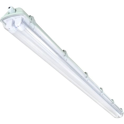 SWANEW LED apparecchio antiumido cantina apparecchio antiumido garage apparecchio diffusore 150cm bianco freddo (1/5)