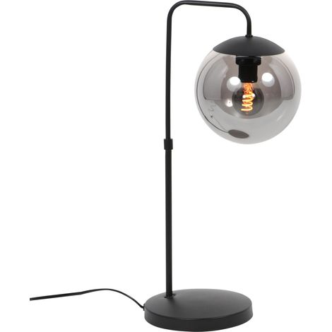Steinhauer - lampada da tavolo - Bollique - nero - vetro metallo