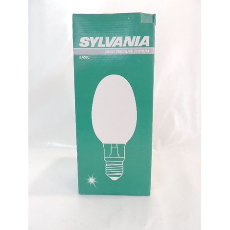 Lampe à decharge 400W sodium blanc chaud 2000K E40 HID 47000lm ovoide poudrée SHP / SHP-T SYLVANIA 0020844