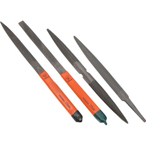 Ensemble de 4 limes pour la fabrication de bijoux en or et en argent, outils de polissage et de meulage (1/5)