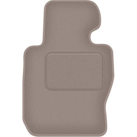 Fahrermatte aus Velours für: BMW 3er F30 Limousine xDrive (2012–2019), beige