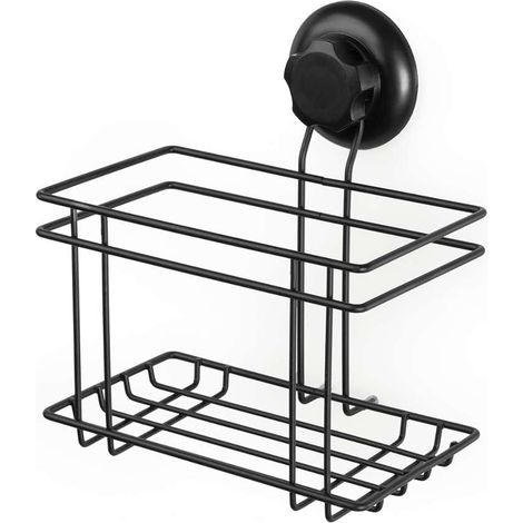 Compactor Bestlock - Mensola a griglia 18x13x20 cm, nero RAN9776 (1/5)