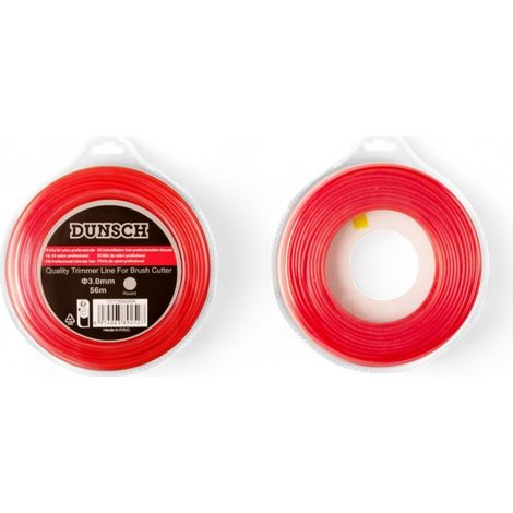 Fil rond en nylon pour débroussailleuse 3,0mm 56m - DUNSCH 7311300056R