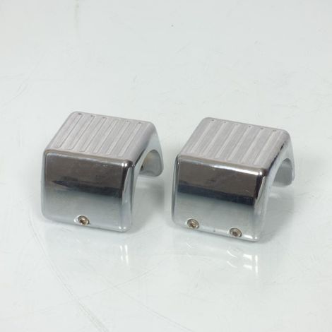 [PRODUIT D'OCCASION] Paire d'enjoliveur de tube diamètre 53mm Générique pour moto (1/2)
