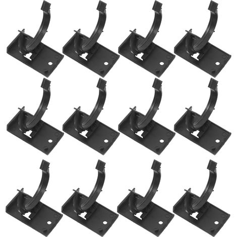 Lot de 12 clips fixation pour pieds meubles cuisine, robustes (1/5)