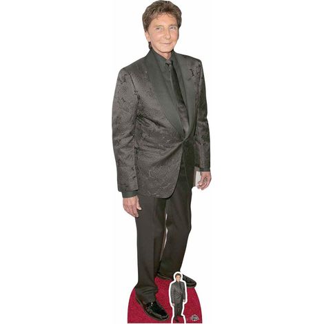 Figurine en carton  Barry Manilow 182cm (1/4)