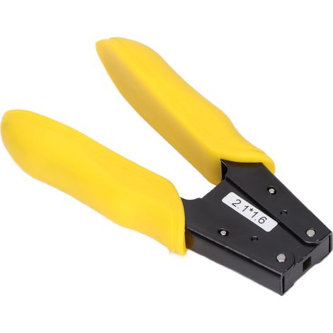 Multifunktionaler und ergonomischer Glasfaser-Abisolierer, 2,1 x 1,6 mm Drahtschneid- und Abisolierwerkzeug (1/5)
