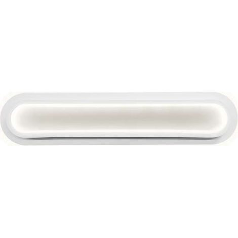 Plafón led modelo Link acabado blanco, 6cm(alto) 58cm(ancho) 15cm(fondo) . (1/3)