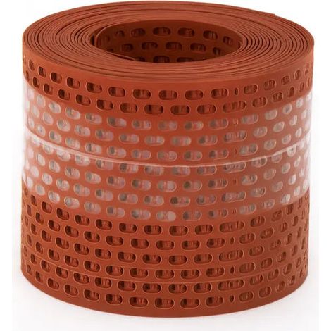 Grille aération avant-toit, rouge brique Mat RAL 8004