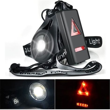 Eclairage Course - CODREAM - Lampe Running LED Rechargeable - 250 Lumen - 3 Modes-Ywey (1/5)