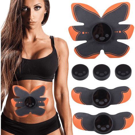 ELEKTROSTIMULATOR BAUCHMUSKELSTIMULATOR ABS-TRAINING REDUKTION 3x EMS (1/5)