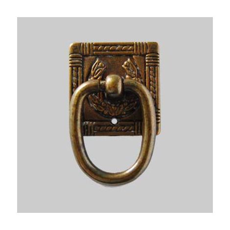 Maniglia per Mobili 5038 A7 34 x 54 mm Giusti Patinato Antico
