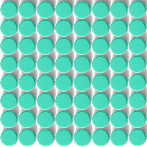 Aimant Frigo Puissant, 80 Pcs Magnets Tableau Magnétique, Mini Aimants Ronds Pour Tableau Blanc, Calendrier (Vert) (1/5)