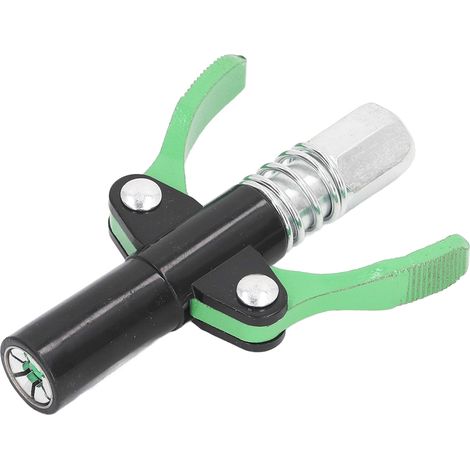 Doppelgriff-Fettpressenkupplung, minimaler Hochdruck, selbstverriegelnde Schnellverschluss-Spitze, Öleinspritzdüse (1/5)