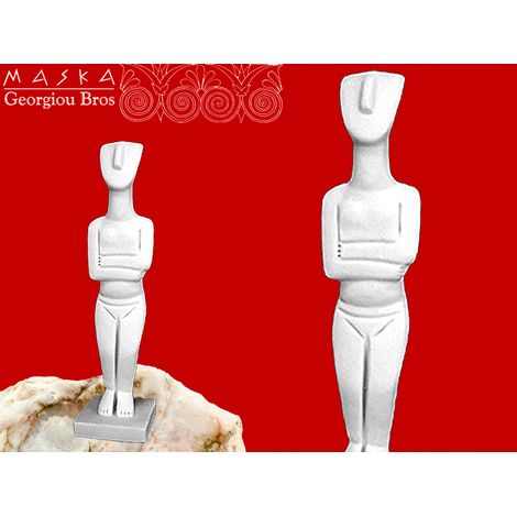 Estatuilla femenina cicládica de Amorogos
