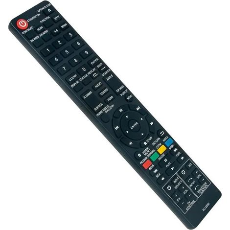 Télécommande RC-2930 Compatible Pioneer Lecteur DVD Blu-Ray RC2930 RC-2427 BDP-05FD BDP-62FD BDP-80FD BDP-140 BDP-23FD (1/5)