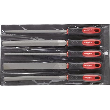 GEDORE RED 3301597 - Jeu de fiches 3pans 4pans plat rond demi 5 pcs , R93000005 (1/5)