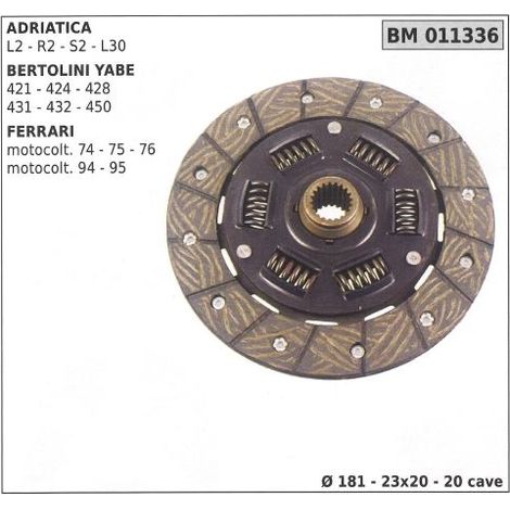 Disco frizione per ADRIATICA BERTOLINI YABE FERRARI 011336