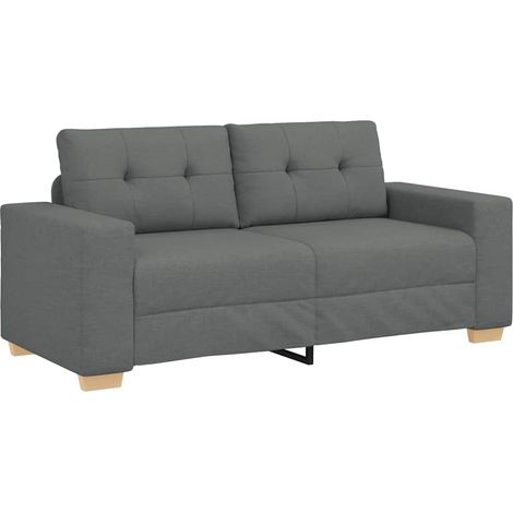 Divano  Sofa Divanetto Grigio Scuro 180x77x82 cm in Tessuto (1/5)