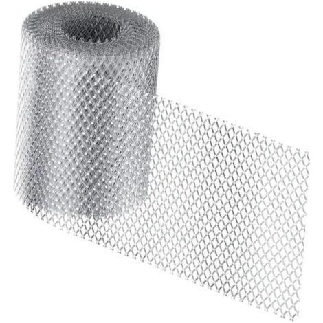 6 m Rouleau de protection de gouttière en aluminium de  pour bloquer les feuilles, les brindilles et les débris (1/5)