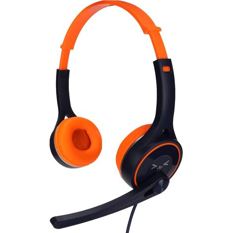 Casque stéréo pliable filaire pour enfants, avec port de partage (1/5)
