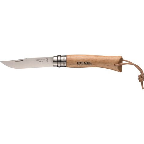 OPINEL - Couteau opinel baroudeur n°8 ardoise - 17633 - Ce produit de marque OPINEL est neuf.