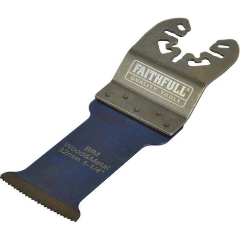 Faithfull Premium Arc Cut Bi-Metal Blade 32mm (1/3)