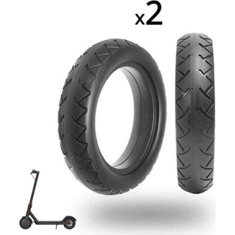 2 pneus plein Haute qualité anti crevaison pour Trotinette électrique Xiaomi M365 8 1/2x2-Ywey (1/5)