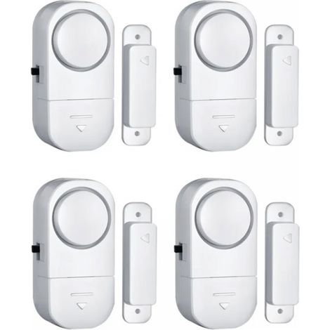 5-Piece Wireless Personal Security Alarm Sensor for Door and Window, Home Security Alarm for Door and Window (1/5)