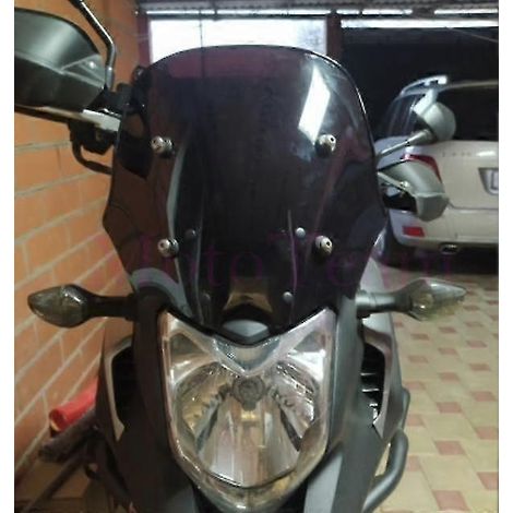 Vis de pare-brise neuves pour motos Honda NC700, NC750, NC700S, NC750S, NC 700, 750, 750S et 700S (2010-2014) - Noires