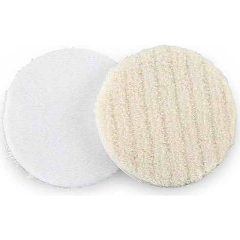 Roue en feutre de polissage 80 mm pour réparation de rayures sur automobile et surfaces en verre, polissage doux pour tampons pour bois et marbre (80 mm) (1/5)