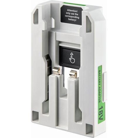 Laserliner PowerAdapter, Adapter/Akku-Adapter für Festool 18V Akkusystem, für Laserliner Multi18VGeräte, IP54, 87 g (1/3)