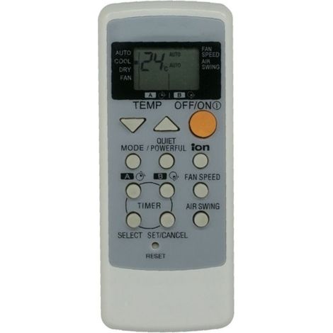 Convient à la télécommande du climatiseur Panasonic A75C2287 2450 2308 2458 télécommande