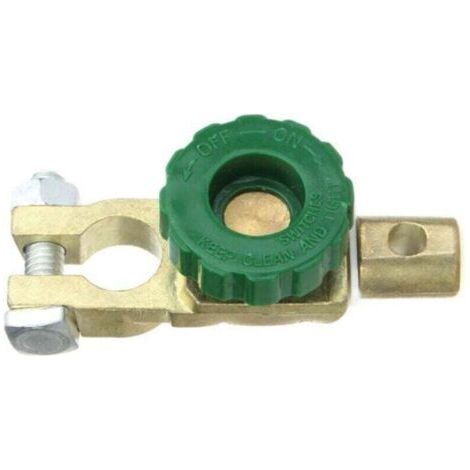BUNTHAUS Disjoncteur antivol pour borne de batterie, interrupteur de déconnexion rapide de batterie, interrupteur de coupure/arrêt pour bateaux, voitures, camions, camping-cars (1/3)