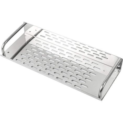 Porte Serviettes Mural Porte Serviettes Mural Salle de Bains Douche Plateau Plus de Douche Caddy Douche de Stockage Douche Caddy Suspendus 30cm-Fei Yu (1/5)