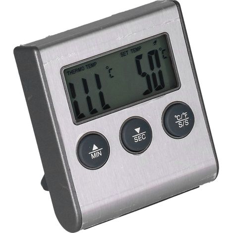 Magnetisches Grillthermometer mit Alarmfunktion zur Messung der Lebensmittel- und Fleischtemperatur für die Küche (1/5)