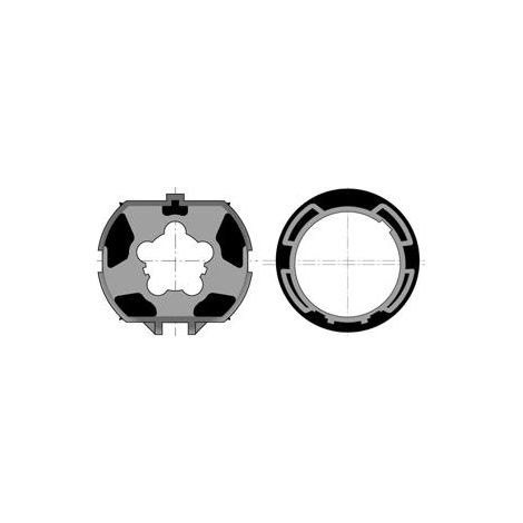Adaptations moteur Somfy - Axe ZF Ø60mm 9420339 - pour Moteur Ø60mm