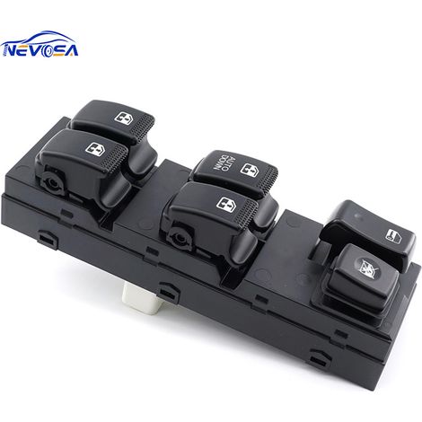93570-1F370 is suitable for power window switches in Hyundai and Kia automobiles. (1/4)