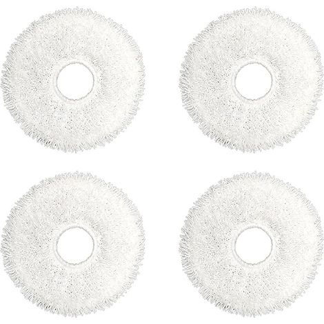 Lot de 4 lingettes de rechange pour robot balayeur et robot de balayage - Lingettes absorbantes (1/5)