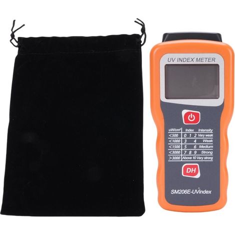 Solar radiation measurement tester, digital display, data hold, power meter for physics, optics, meteorology