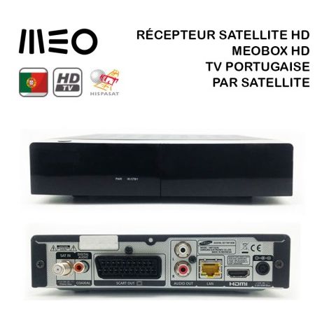 Récepteur Satellite HD MeoBox HD - Télévision Portugaise Par Satellite (1/5)