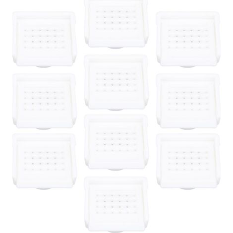 Portes d'entrée de ruche en plastique, 10 pièces, boîte Nuc, fenêtre d'ouverture de Ventilation pour apiculteurs, fournitures pour apiculture blanc (1/5)